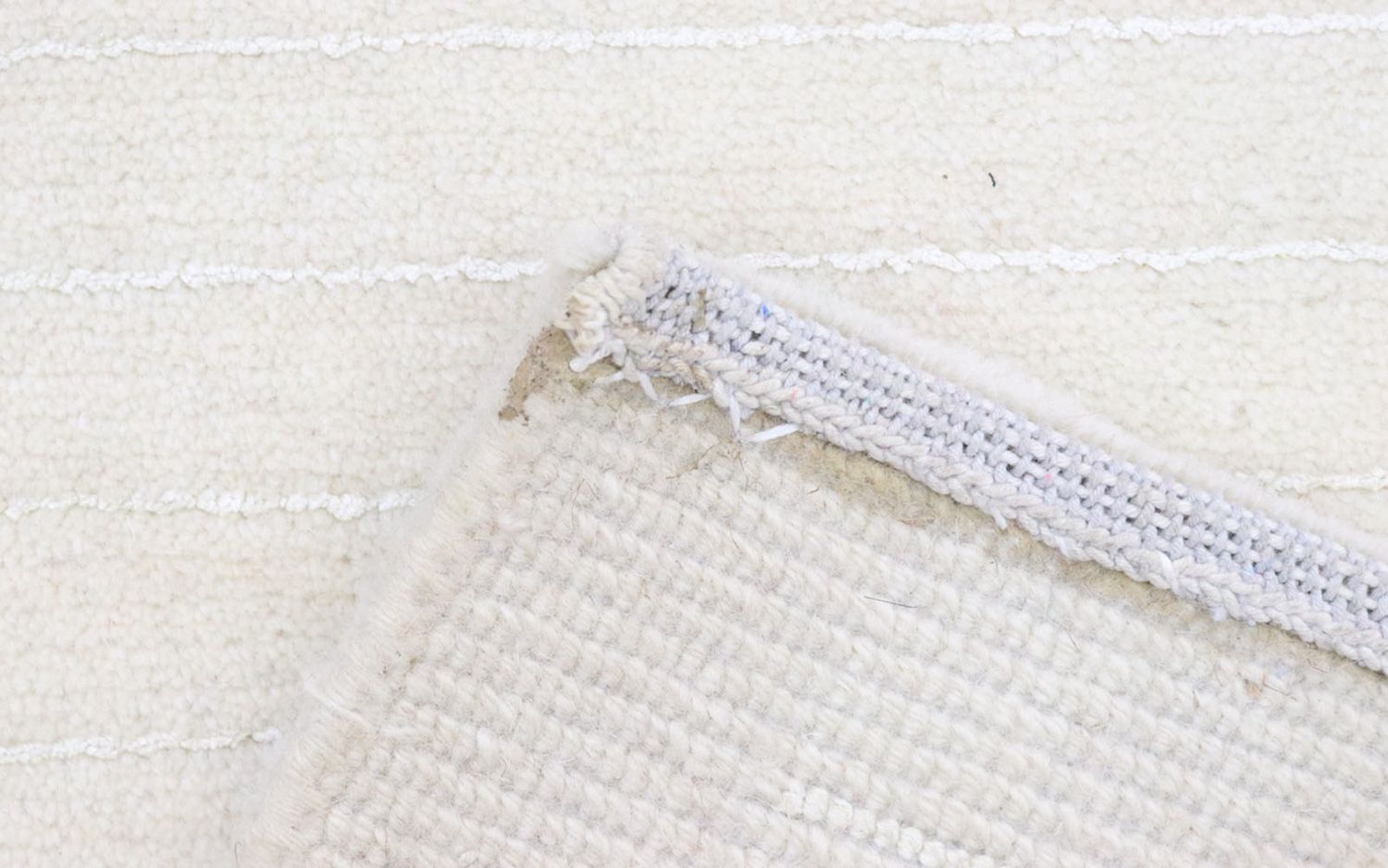 Tapis de couloir Tapis Népalais - 280 x 88 cm - beige