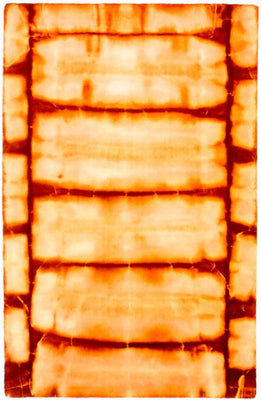 Tapis vintage - 183 x 118 cm - orange