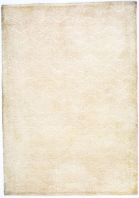 Tapis Gabbeh - Indus - 203 x 140 cm - beige