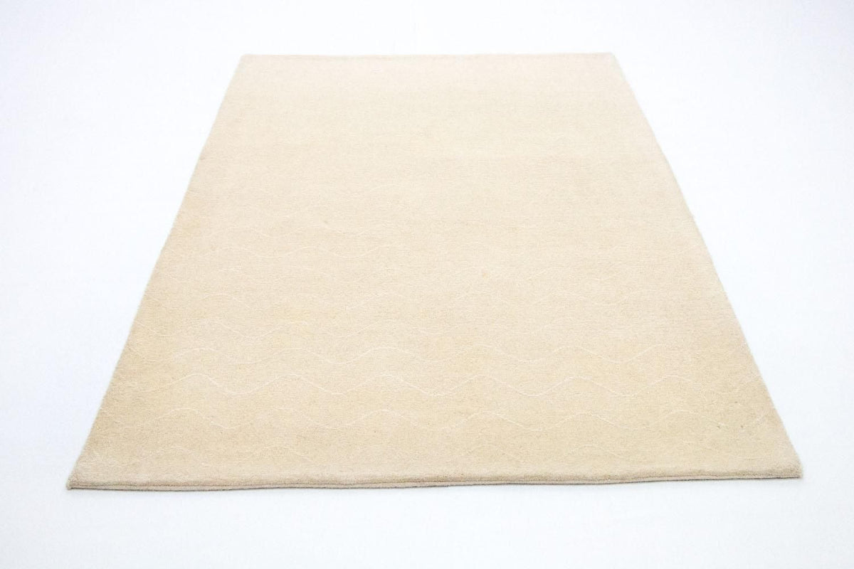 Tapis Gabbeh - Indus - 203 x 140 cm - beige