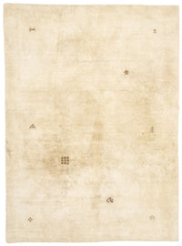 Tapis en laine - 195 x 140 cm - beige