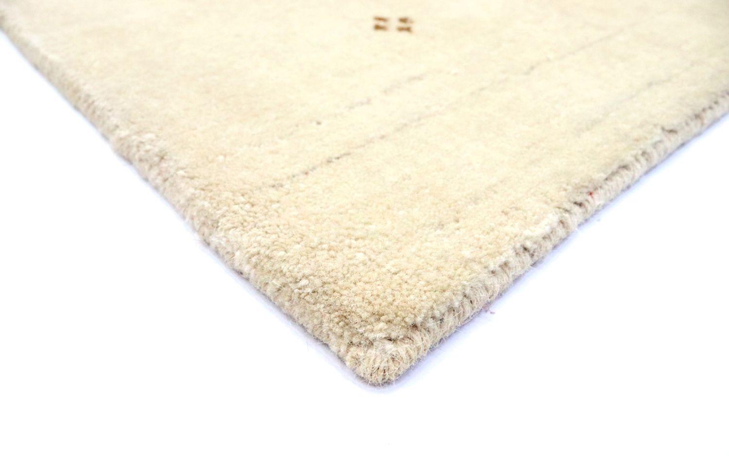 Tapis en laine - 195 x 140 cm - beige