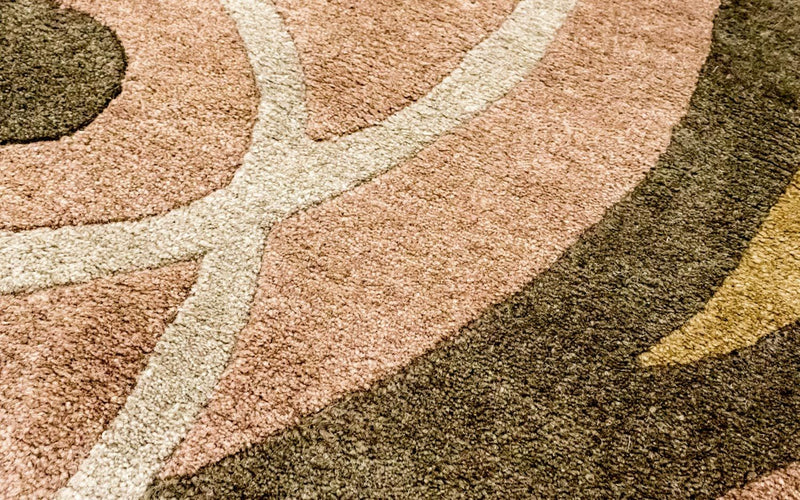 Tapis Népalais - 178 x 119 cm - marron