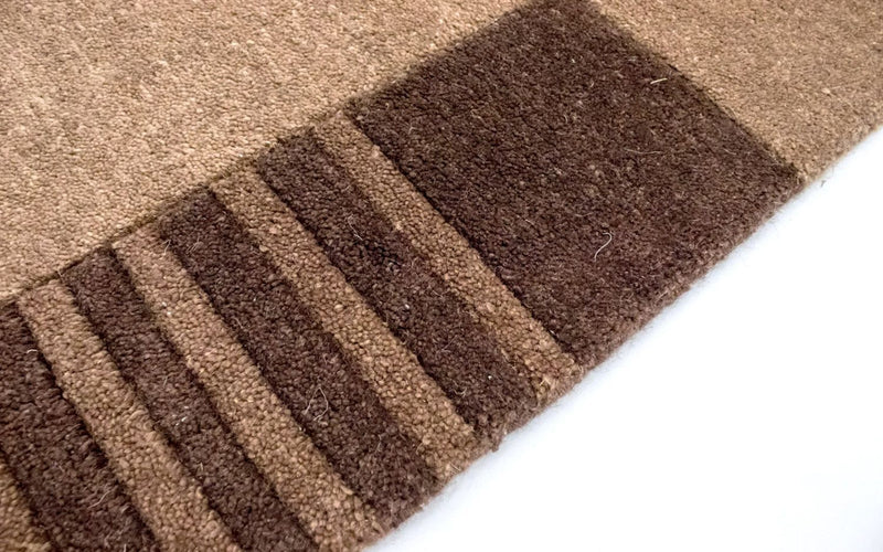Tapis Népalais - 177 x 120 cm - marron