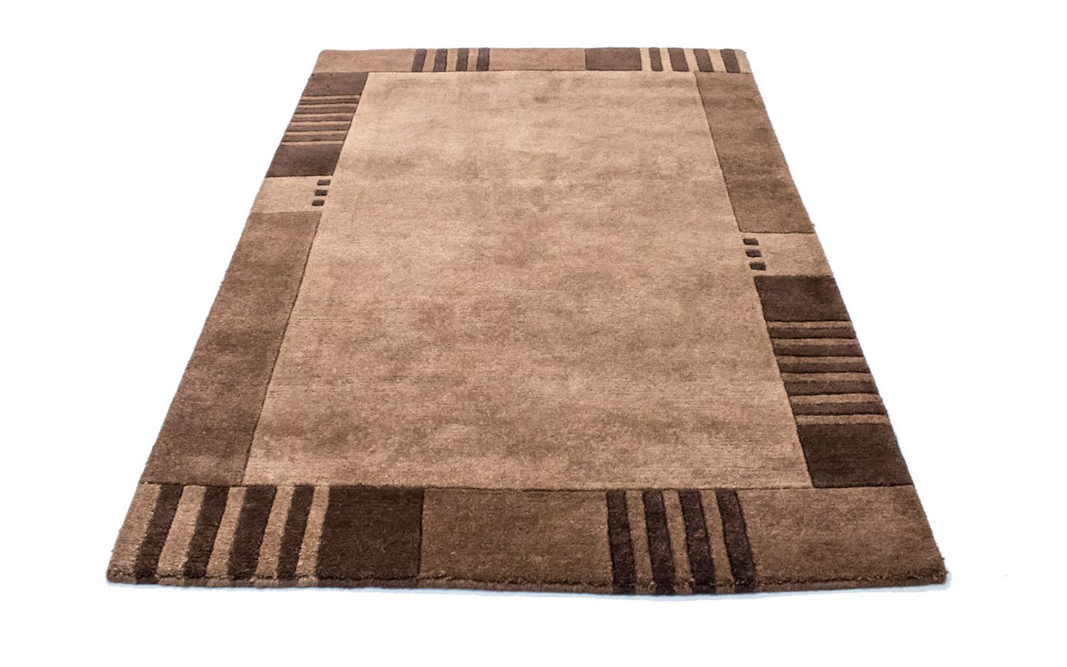 Tapis Népalais - 177 x 120 cm - marron