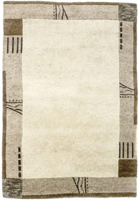 Tapis Népalais - 174 x 122 cm - beige
