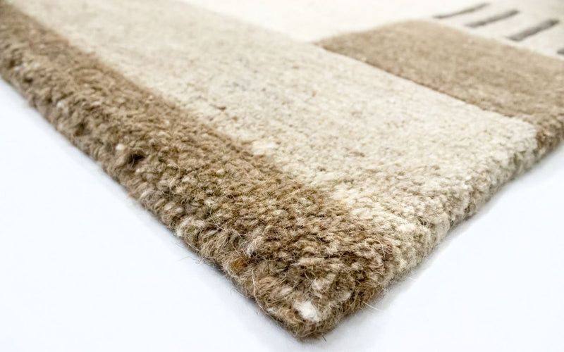 Tapis Népalais - 174 x 122 cm - beige