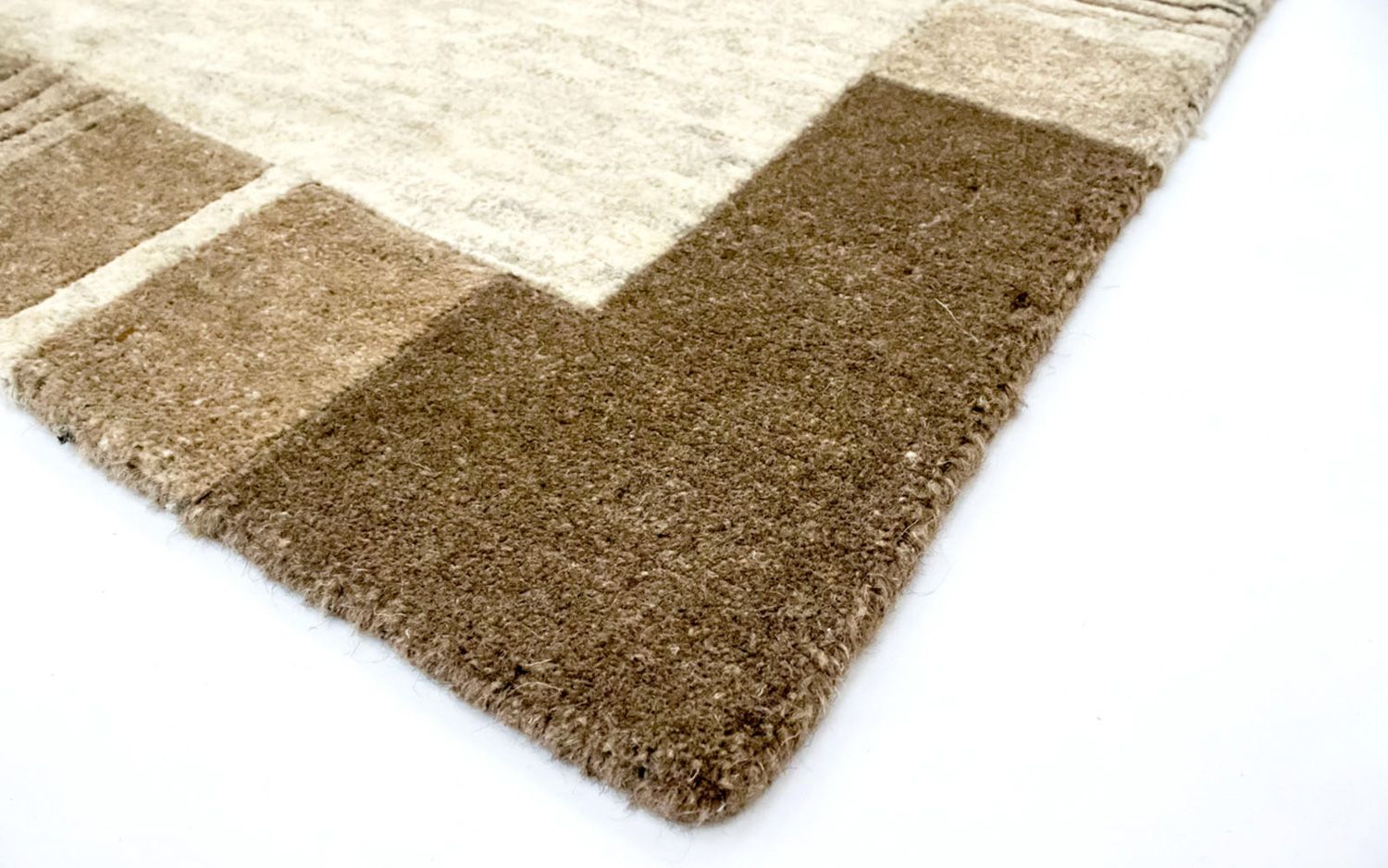 Tapis Népalais - 183 x 118 cm - beige