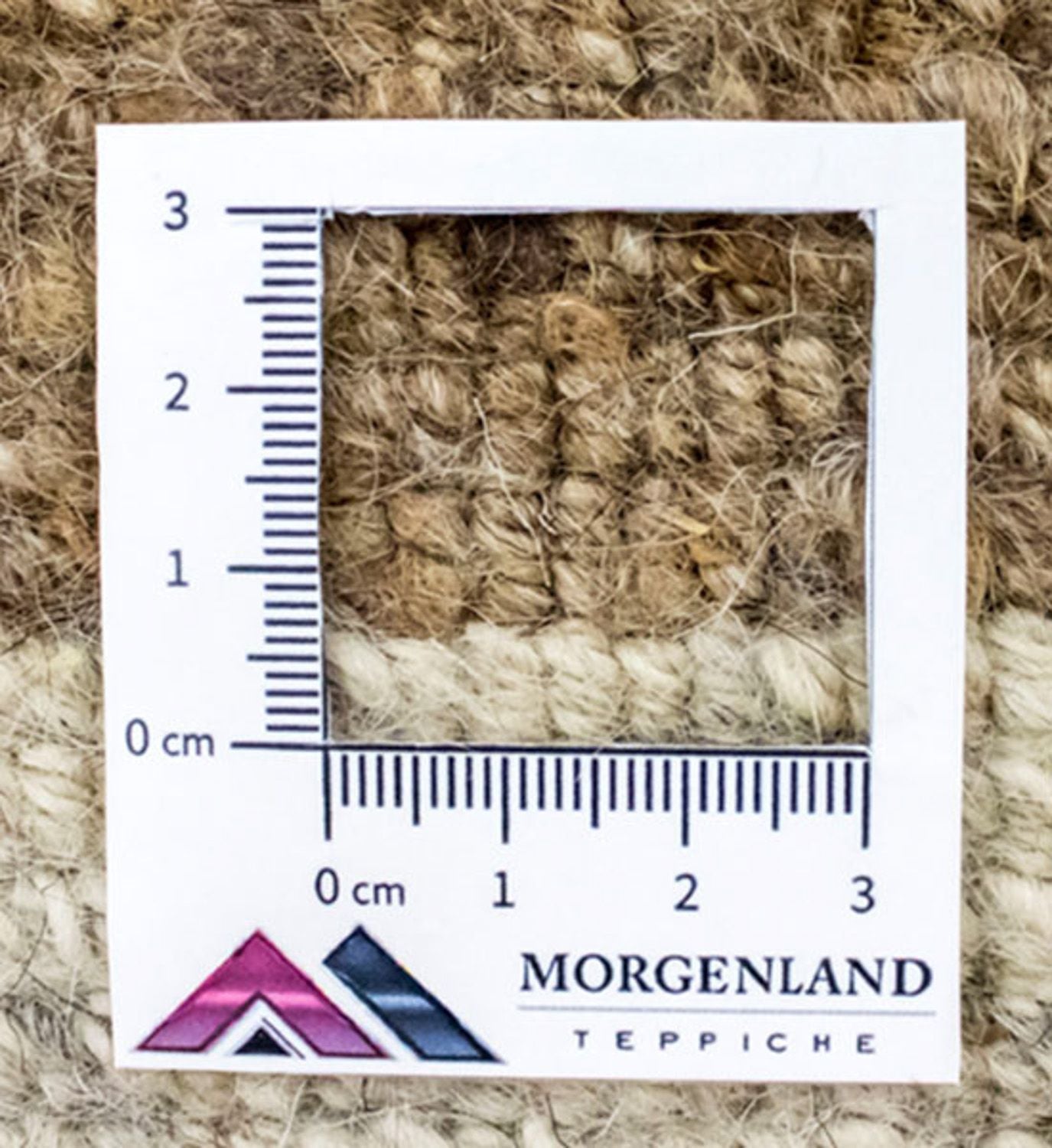 Tapis Népalais - 183 x 118 cm - beige