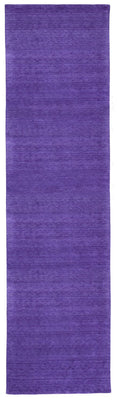Tapis de couloir Tapis Gabbeh - Indus - 400 x 80 cm - violet