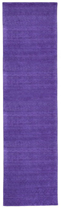 Tapis de couloir Tapis Gabbeh - Indus - 400 x 80 cm - violet