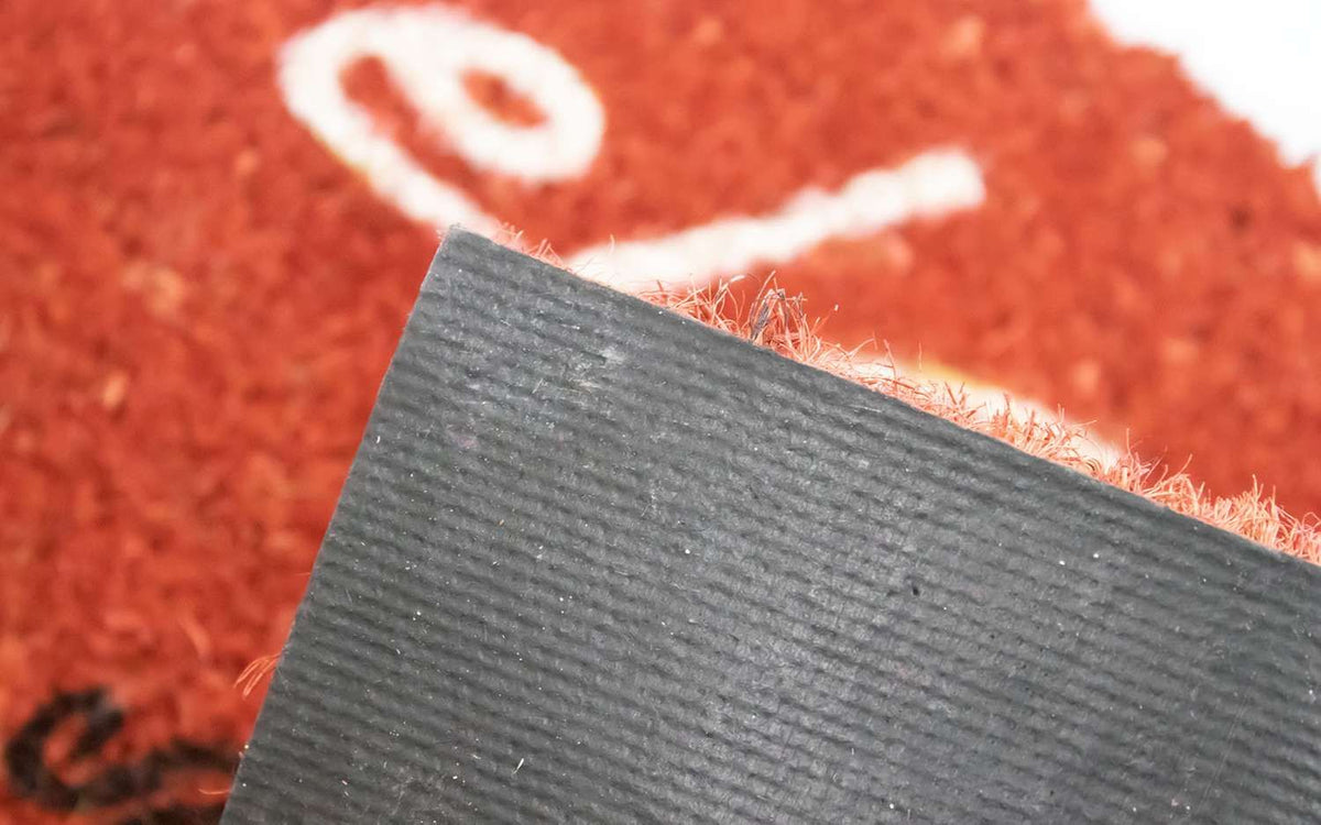 Paillasson - 60 x 40 cm - rouge