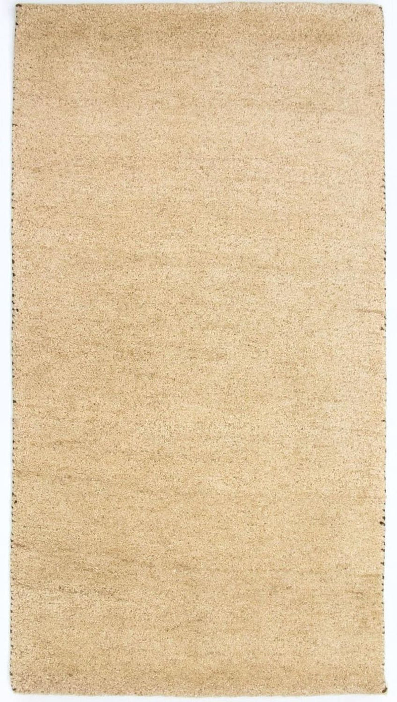 Tapis Gabbeh - Indus - 164 x 90 cm - beige
