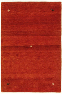 Tapis Gabbeh - Indus - 182 x 119 cm - rouge