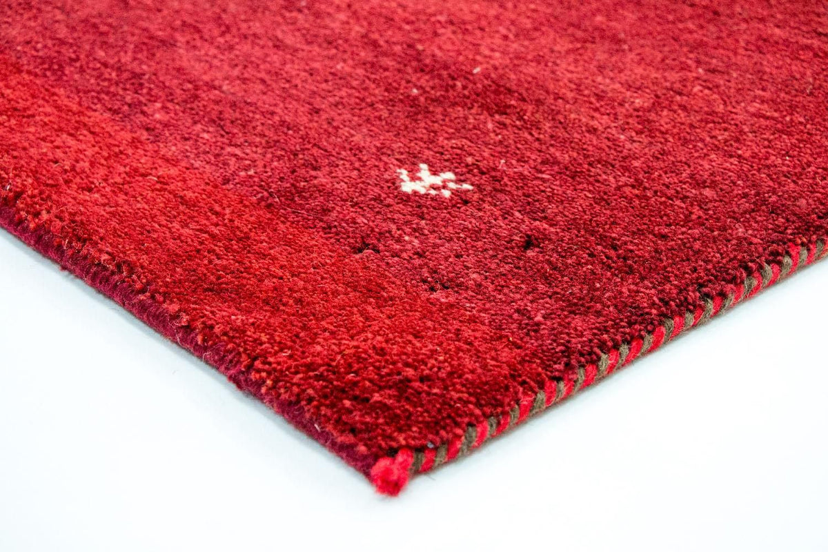 Tapis Gabbeh - Indus - 182 x 119 cm - rouge