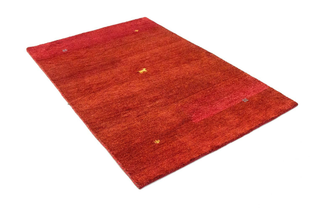 Tapis Gabbeh - Indus - 176 x 118 cm - rouge