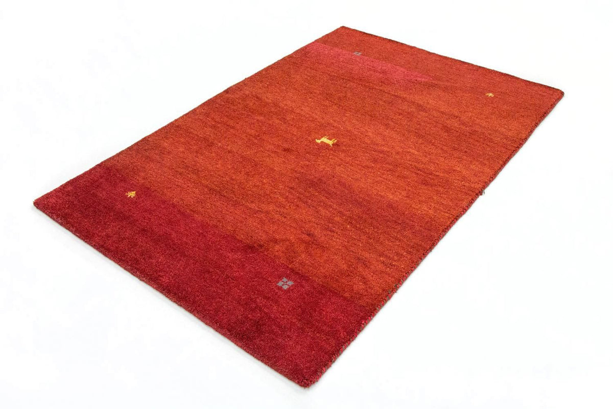 Tapis Gabbeh - Indus - 176 x 118 cm - rouge