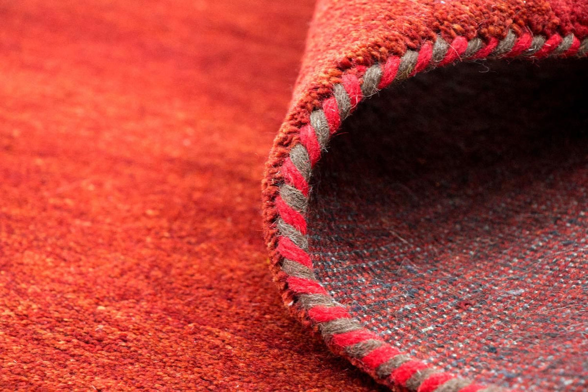 Tapis Gabbeh - Indus - 176 x 118 cm - rouge