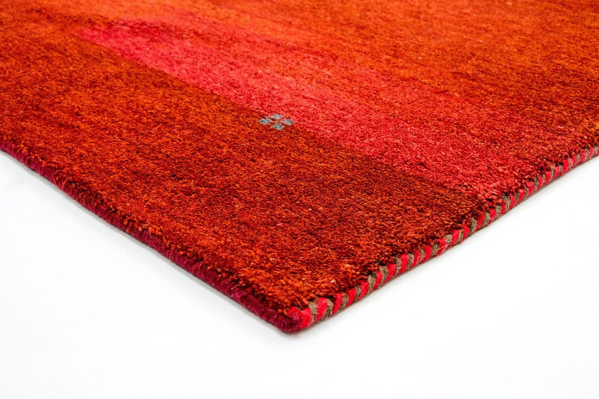 Tapis Gabbeh - Indus - 176 x 118 cm - rouge