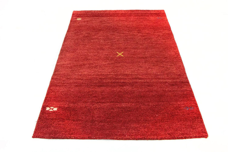 Tapis Gabbeh - Indus - 182 x 115 cm - rouge