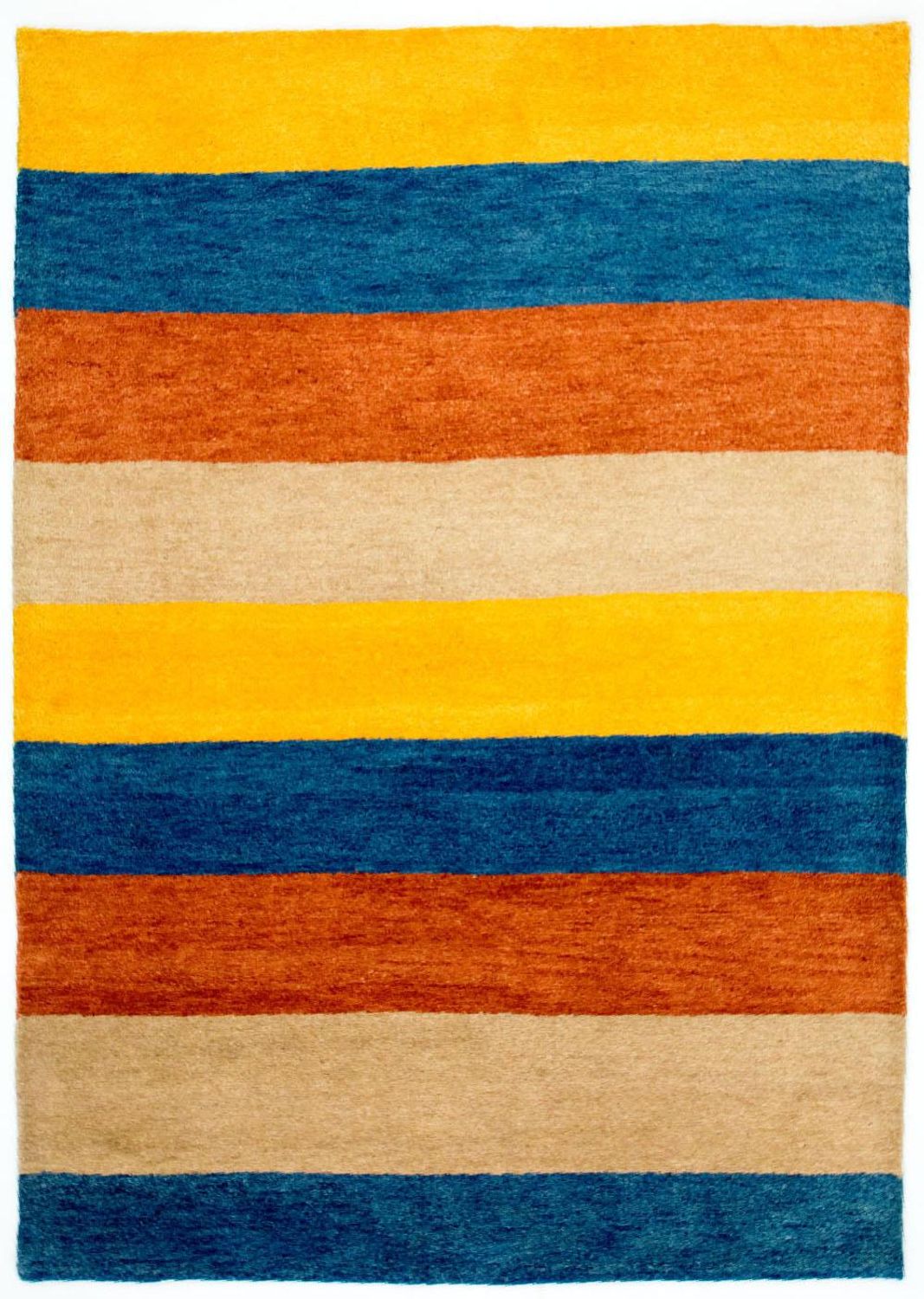 Tapis Gabbeh - Indus - 194 x 137 cm - colorée