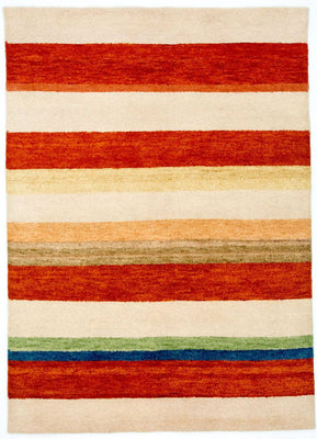 Tapis Gabbeh - Indus - 196 x 139 cm - colorée