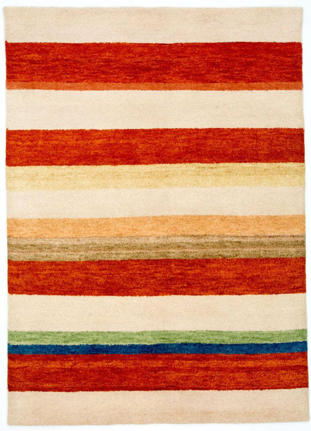 Tapis Gabbeh - Indus - 196 x 139 cm - colorée