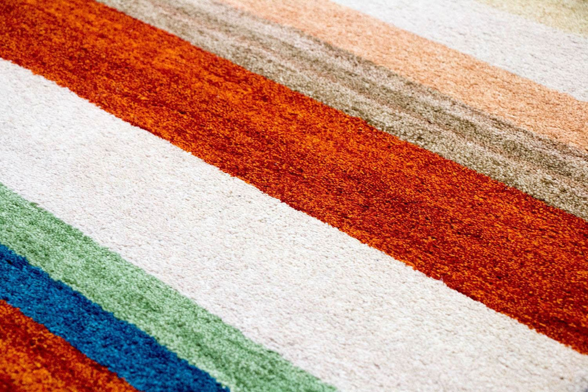 Tapis Gabbeh - Indus - 196 x 139 cm - colorée