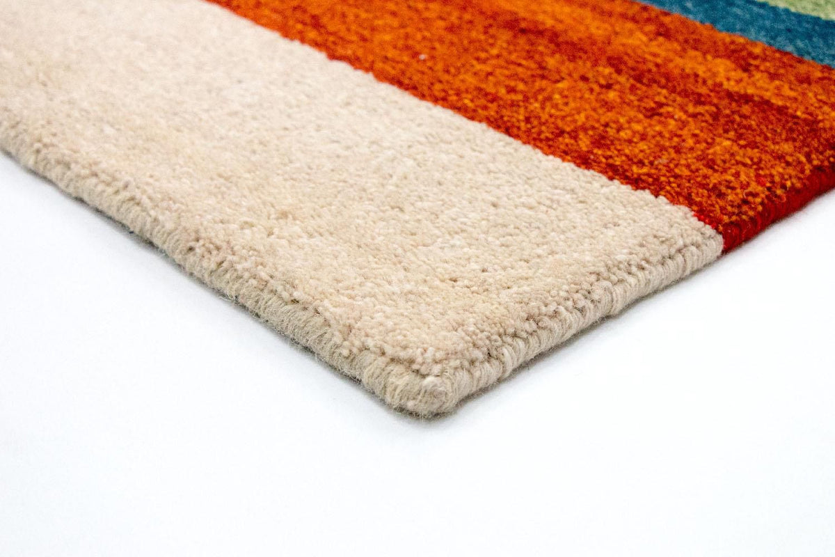 Tapis Gabbeh - Indus - 196 x 139 cm - colorée