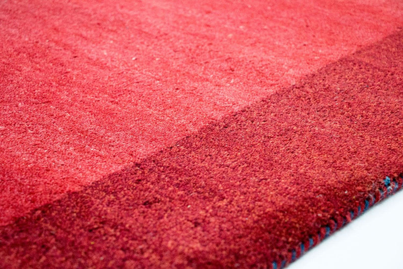 Tapis Gabbeh - Indus - 248 x 168 cm - rouge