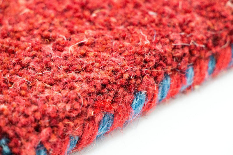 Tapis Gabbeh - Indus - 248 x 168 cm - rouge