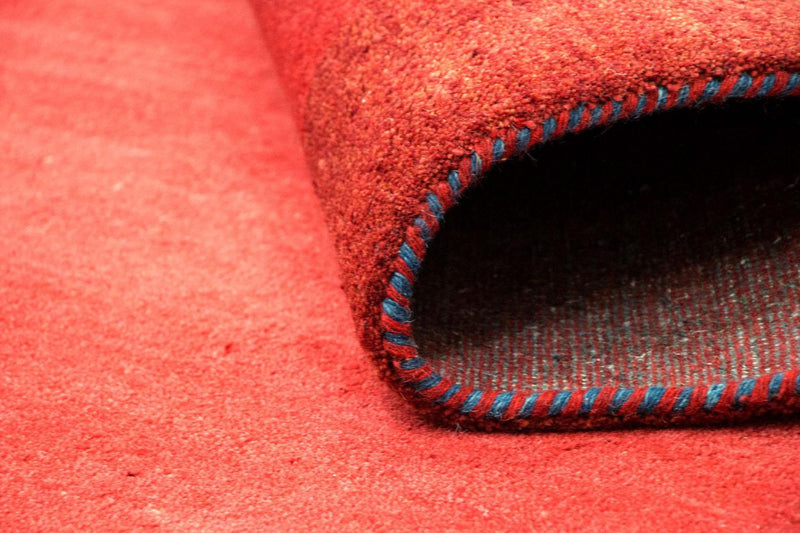Tapis Gabbeh - Indus - 248 x 168 cm - rouge