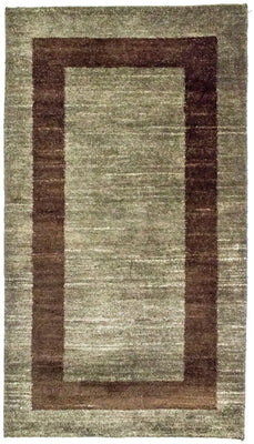 Tapis Gabbeh - Indus - 161 x 89 cm - multicolore