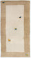 Tapis Gabbeh - Indus - 140 x 70 cm - beige