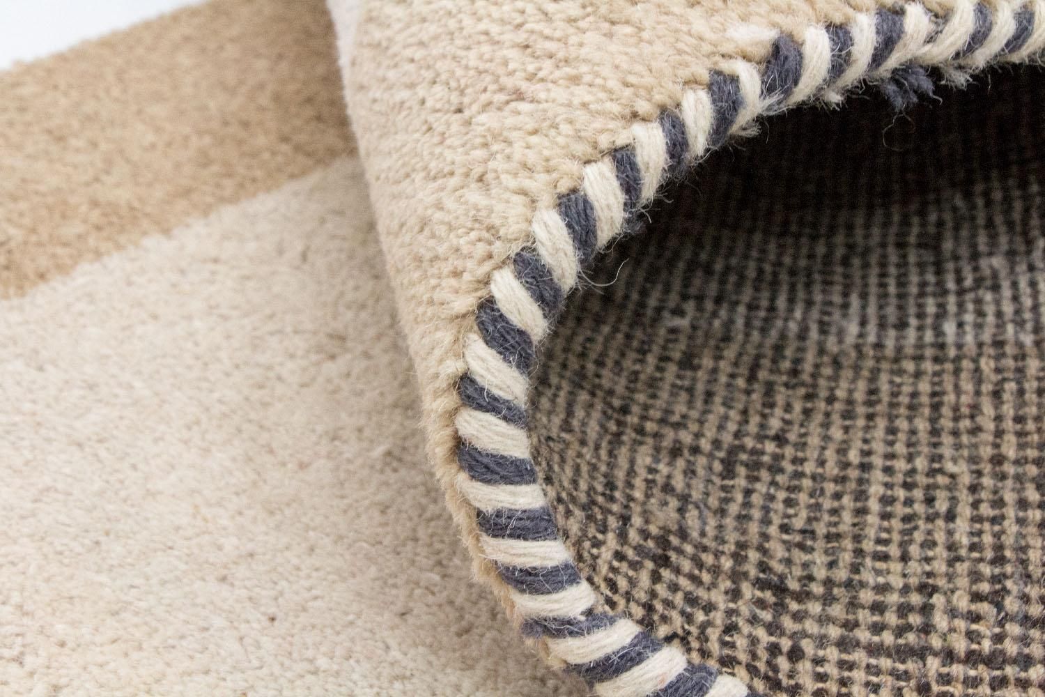 Tapis Gabbeh - Indus - 140 x 70 cm - beige