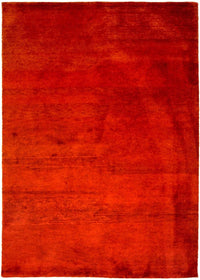 Tapis Gabbeh - Indus - 242 x 175 cm - rouge