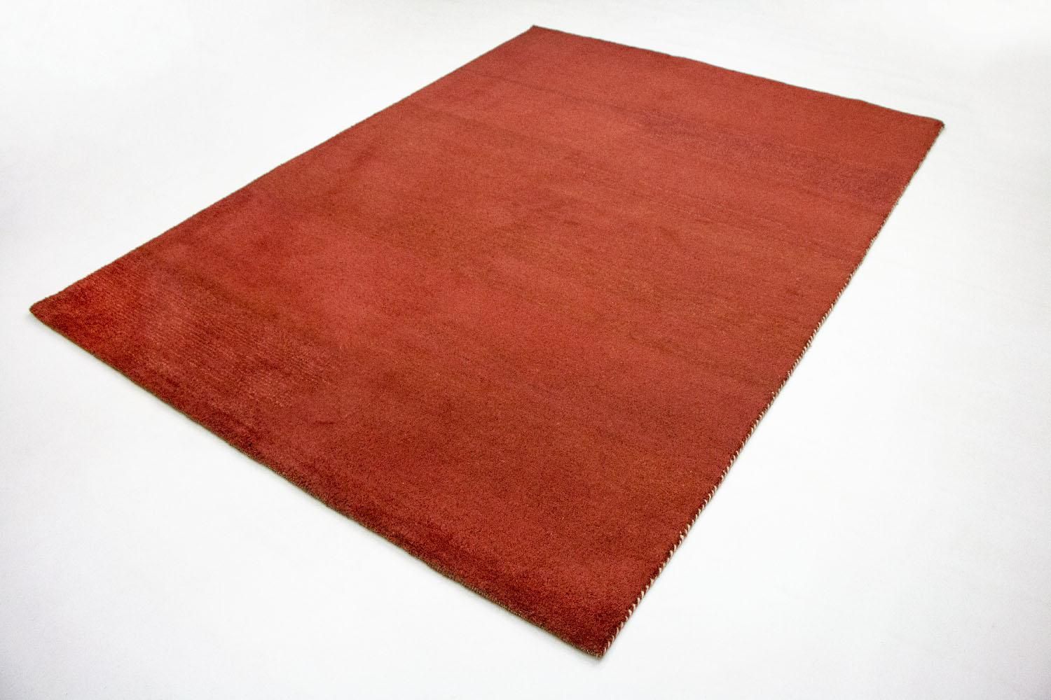 Tapis Gabbeh - Indus - 242 x 175 cm - rouge