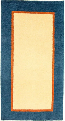 Tapis Gabbeh - Indus - 140 x 70 cm - beige