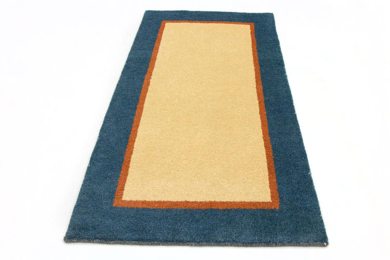 Tapis Gabbeh - Indus - 140 x 70 cm - beige