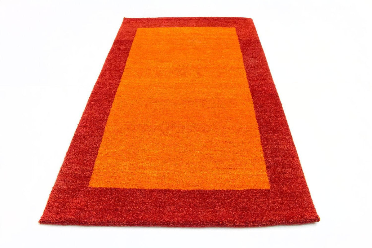 Tapis Gabbeh - Indus - 160 x 93 cm - orange