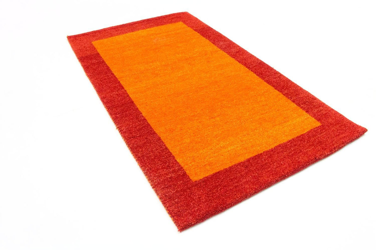 Tapis Gabbeh - Indus - 160 x 93 cm - orange