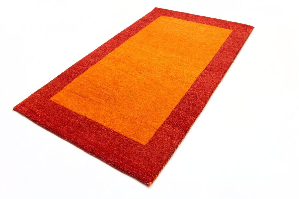 Tapis Gabbeh - Indus - 160 x 93 cm - orange
