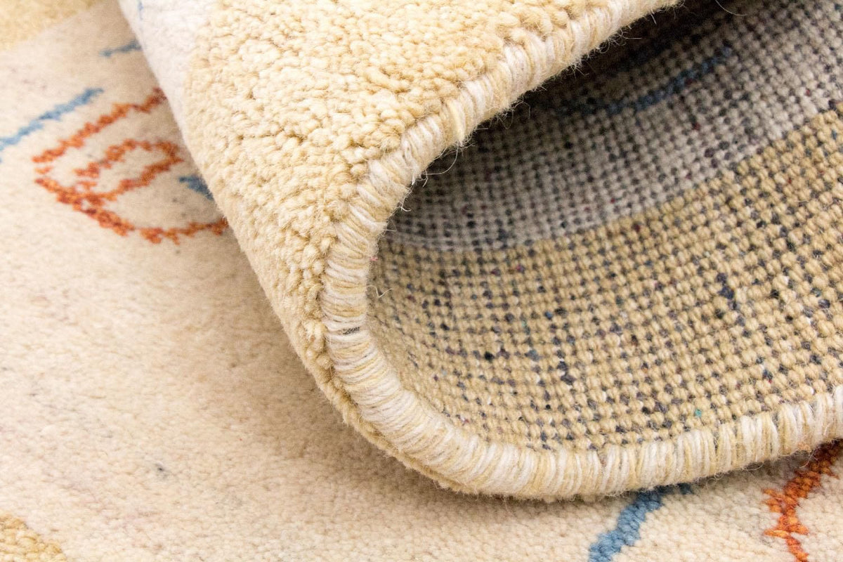 Tapis Gabbeh - Indus - 140 x 70 cm - beige