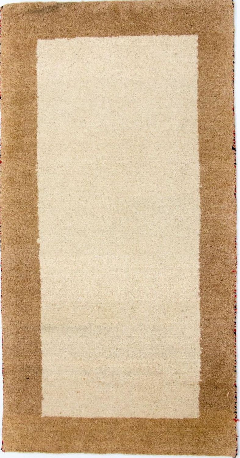 Tapis Gabbeh - Indus - 132 x 68 cm - beige