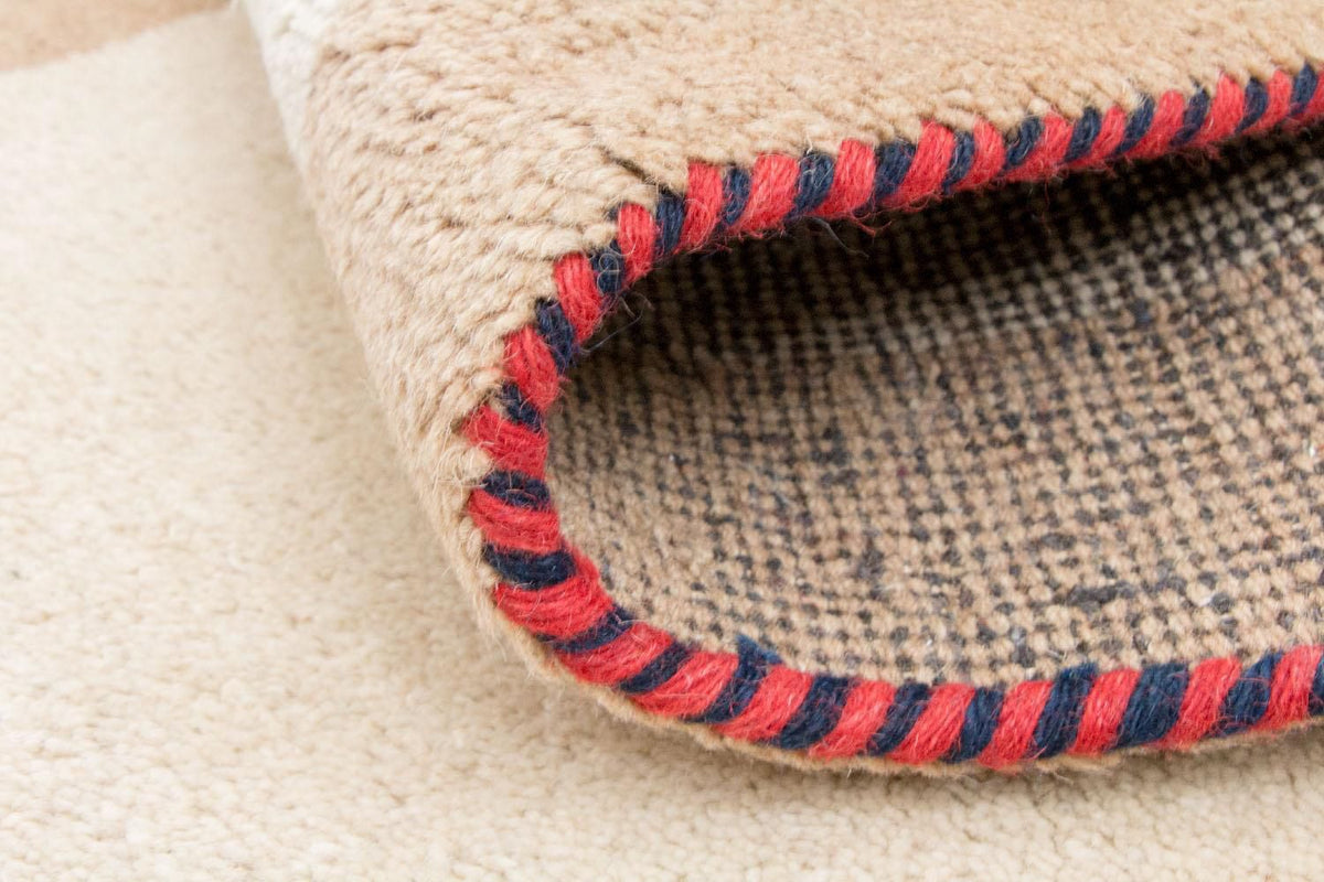 Tapis Gabbeh - Indus - 132 x 68 cm - beige