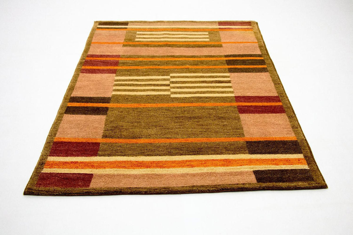 Tapis Gabbeh - Indus - 200 x 140 cm - multicolore