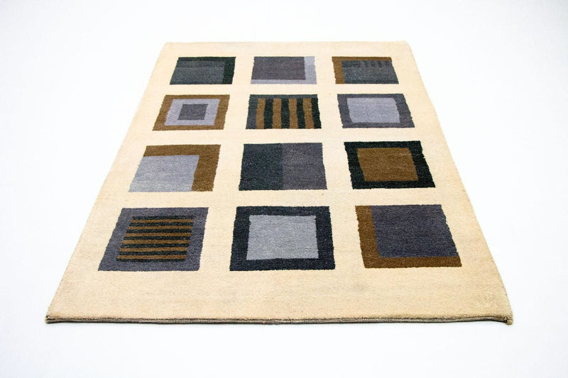 Tapis Gabbeh - Indus - 204 x 135 cm - beige