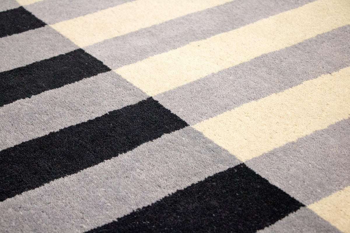 Tapis Gabbeh - Indus - 200 x 138 cm - multicolore