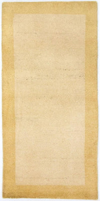Tapis Gabbeh - Indus - 140 x 70 cm - beige