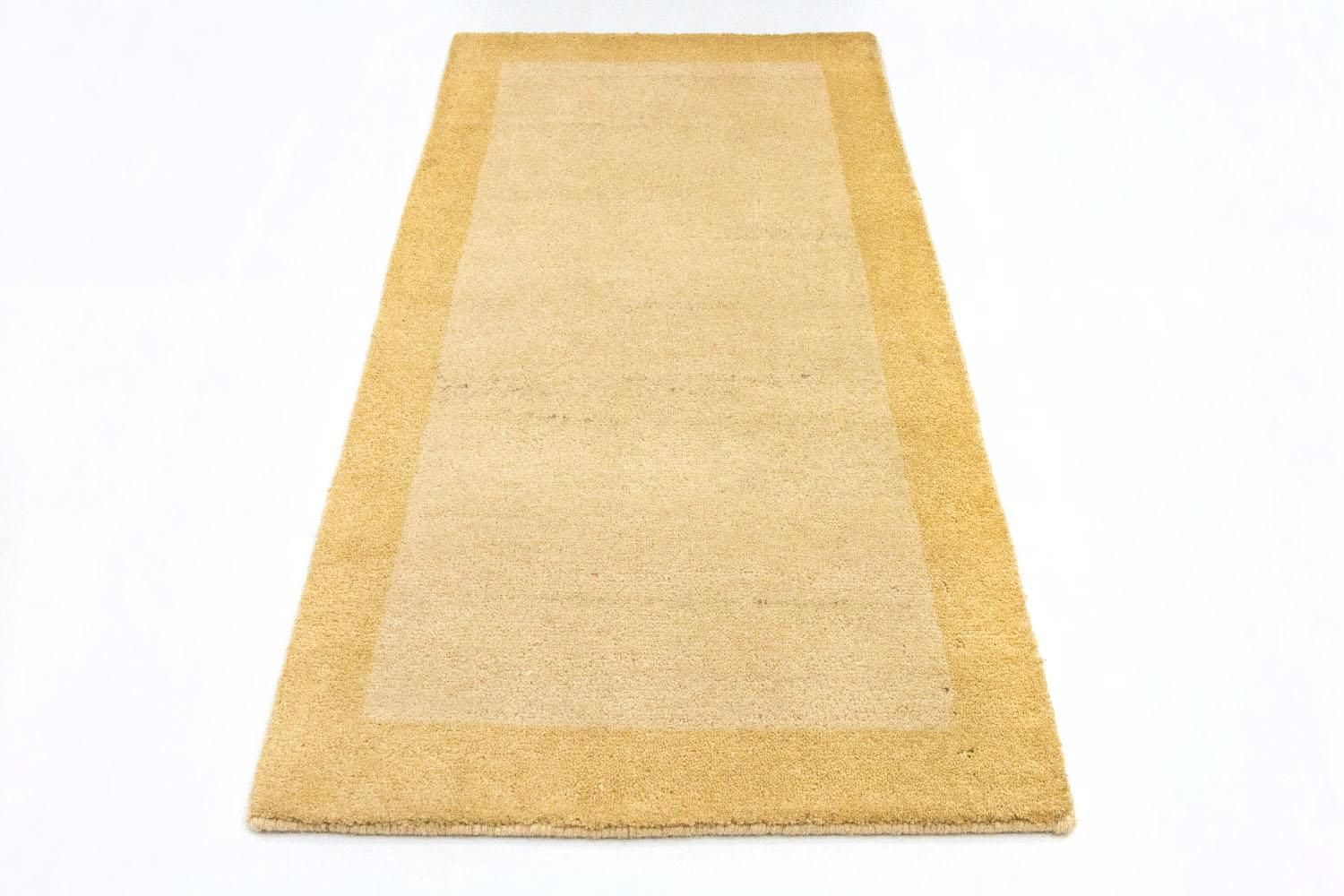 Tapis Gabbeh - Indus - 140 x 70 cm - beige